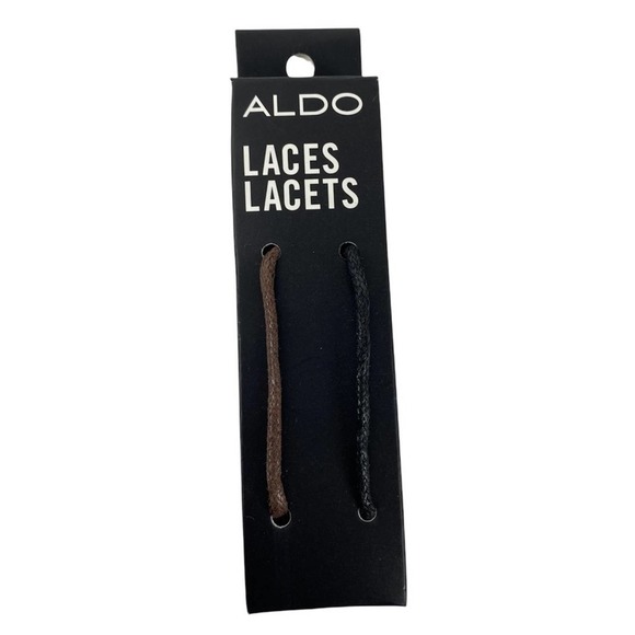 NWT -ALDO 2 PAIR OF LACES LACETS - Picture 1 of 4